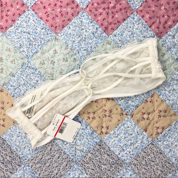 Free People | Essential Lace Bandeau - Picture 6 of 6